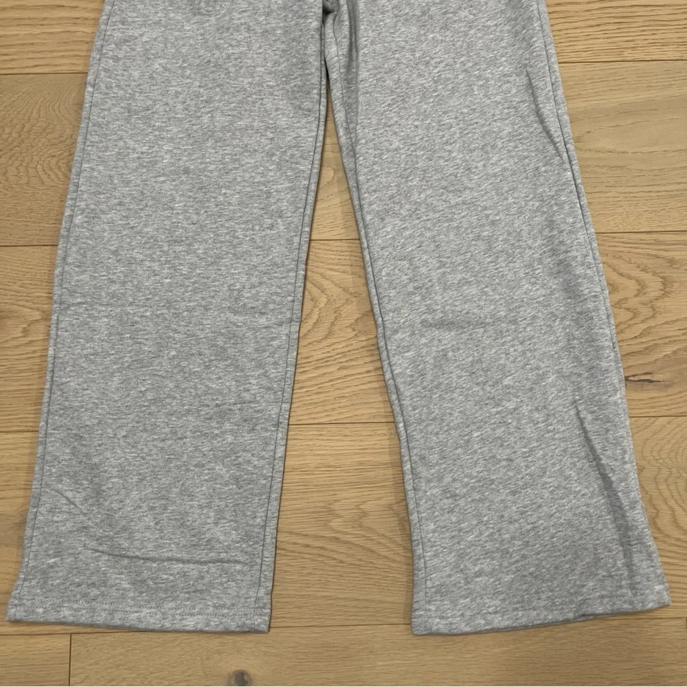 ALO Yoga Unisex Gray Zip-Up Hoodie and Jogger Set - Picture 13 of 16